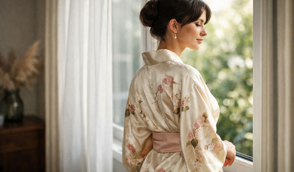 Pourquoi privilégier le kimono au peignoir classique ?